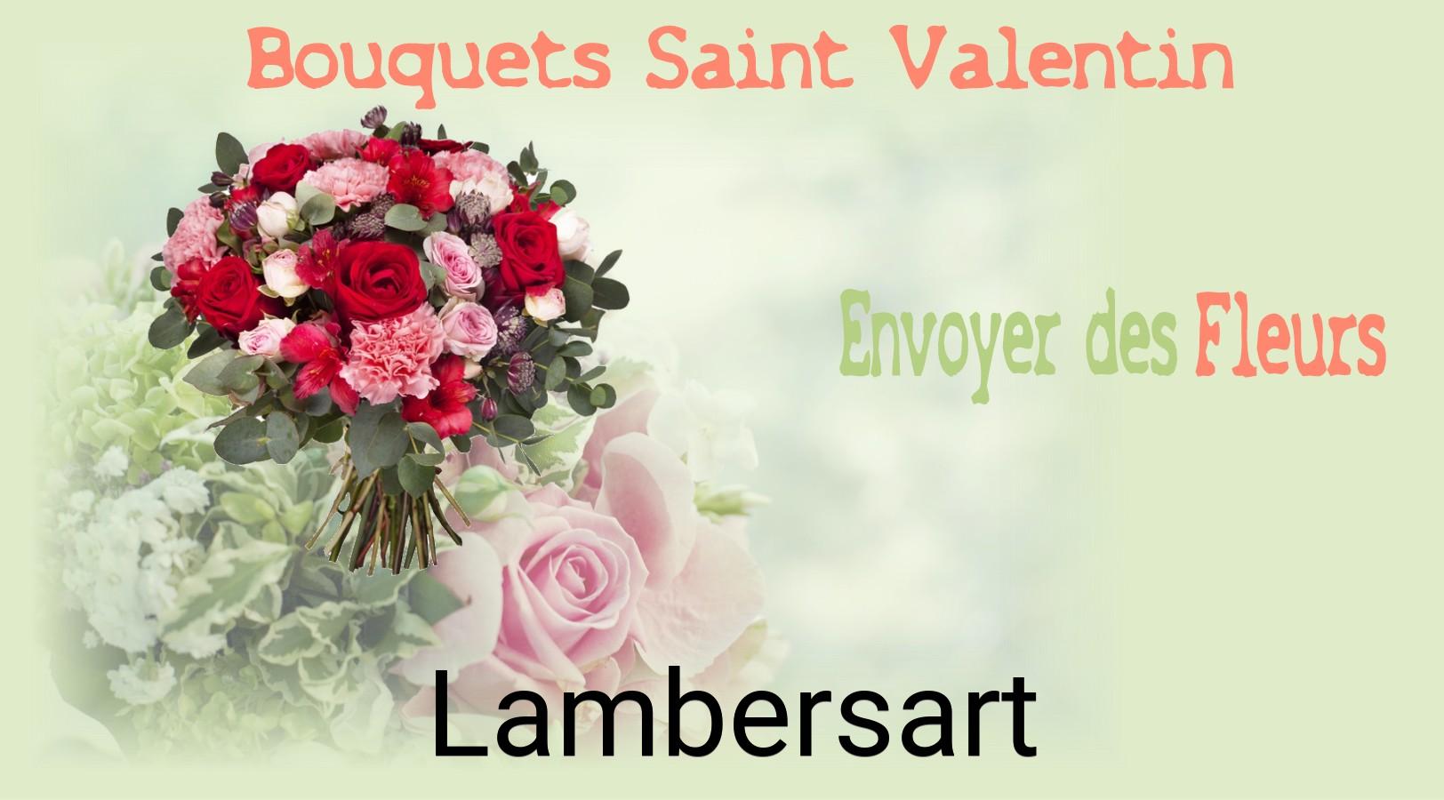 Roses de Saint-Valentin livrées à Lambersart
